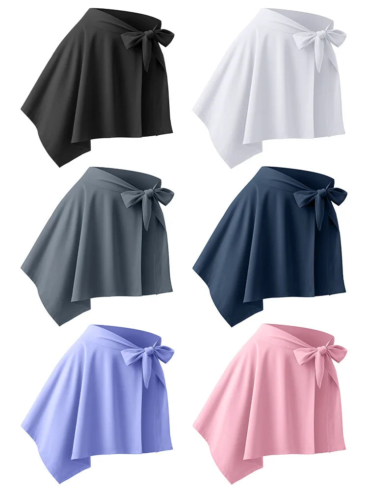 Couvre-fesses sportif extensible avec nœud – Accessoire de sport femme