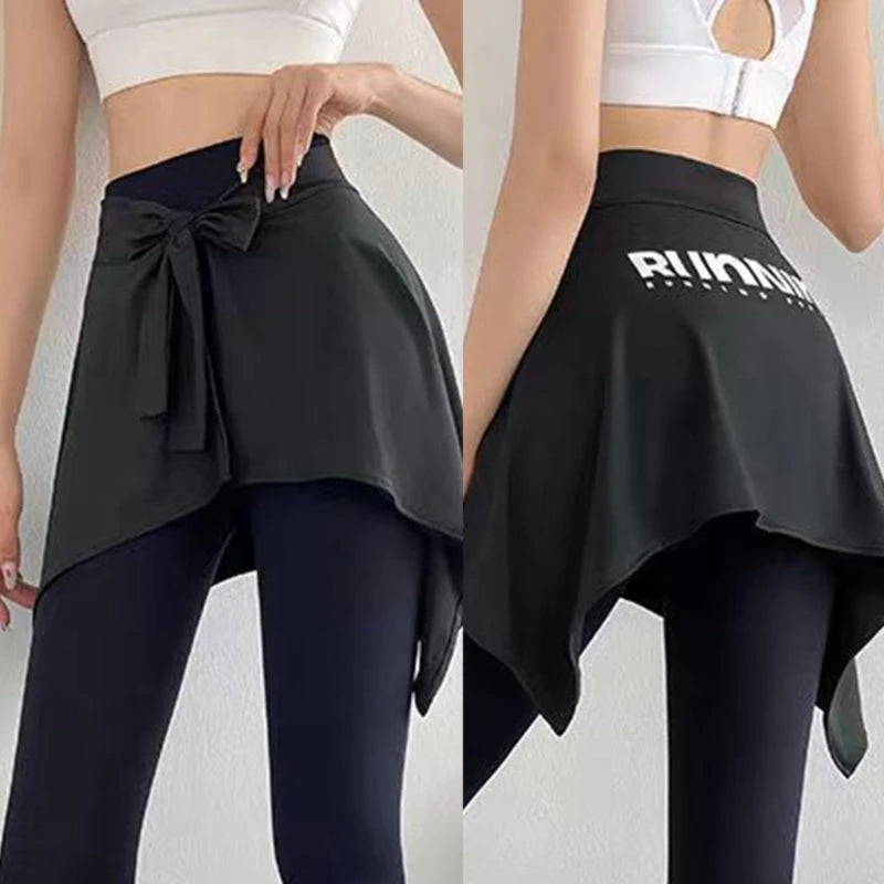 Jupe sportive portefeuille femme – Style Y2K, asymétrique et confortable