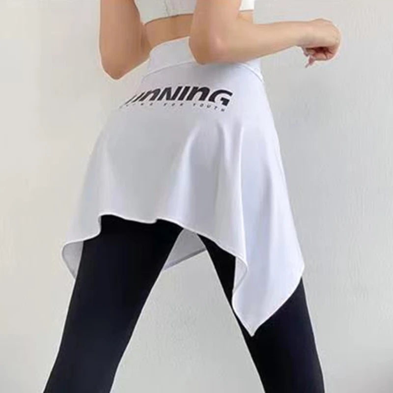 Jupe sportive portefeuille femme – Style Y2K, asymétrique et confortable