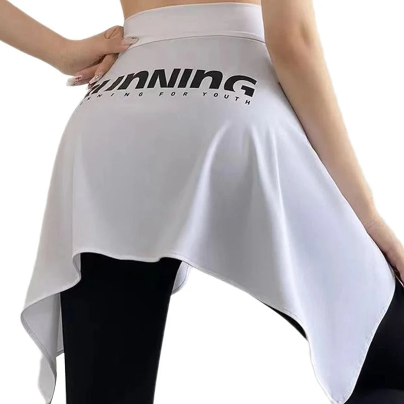 Jupe sportive portefeuille femme – Style Y2K, asymétrique et confortable