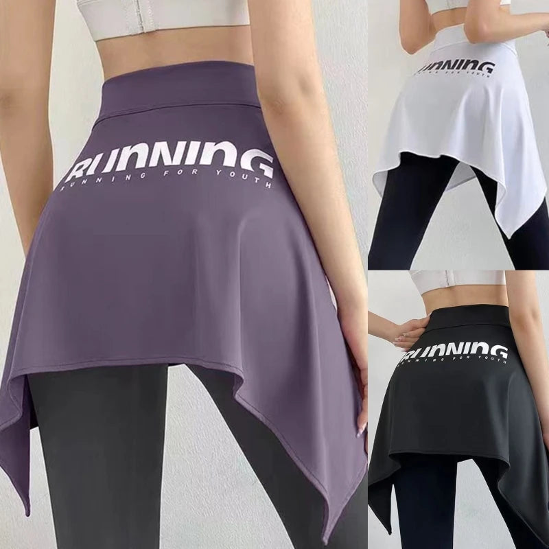 Jupe sportive portefeuille femme – Style Y2K, asymétrique et confortable