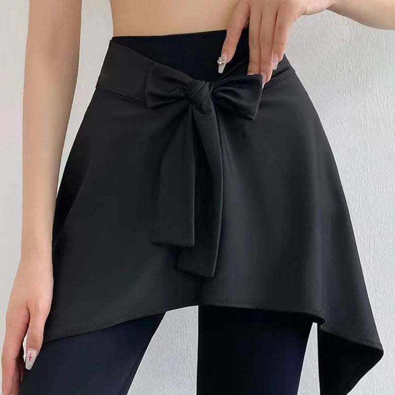 Jupe sportive portefeuille femme – Style Y2K, asymétrique et confortable